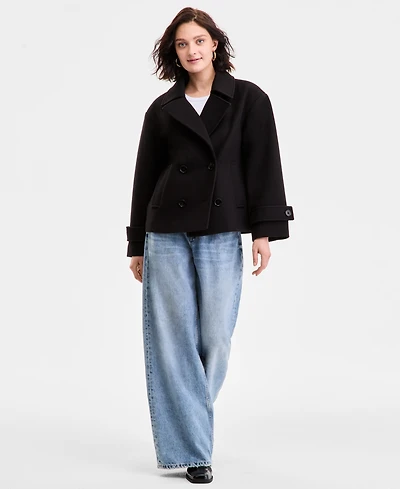 Michael Kors Women's Double-Breasted Coat, Exclusively at Macy's