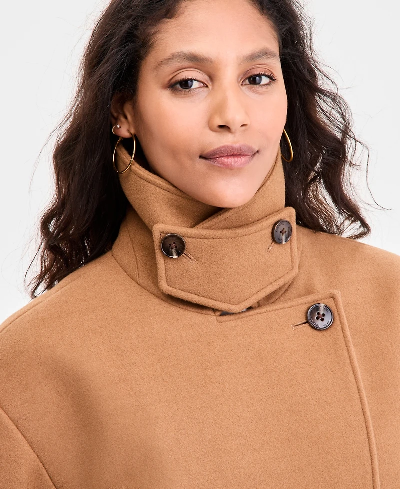 Michael Michael Kors Women's Double-Breasted Coat, Exclusively at Macy's