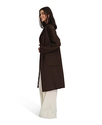 Belle & Bloom Women's Publisher Double-Breasted Wool Blend Coat