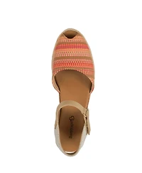 Baretraps Women's Acadia Peep Toe Wedge Sandals
