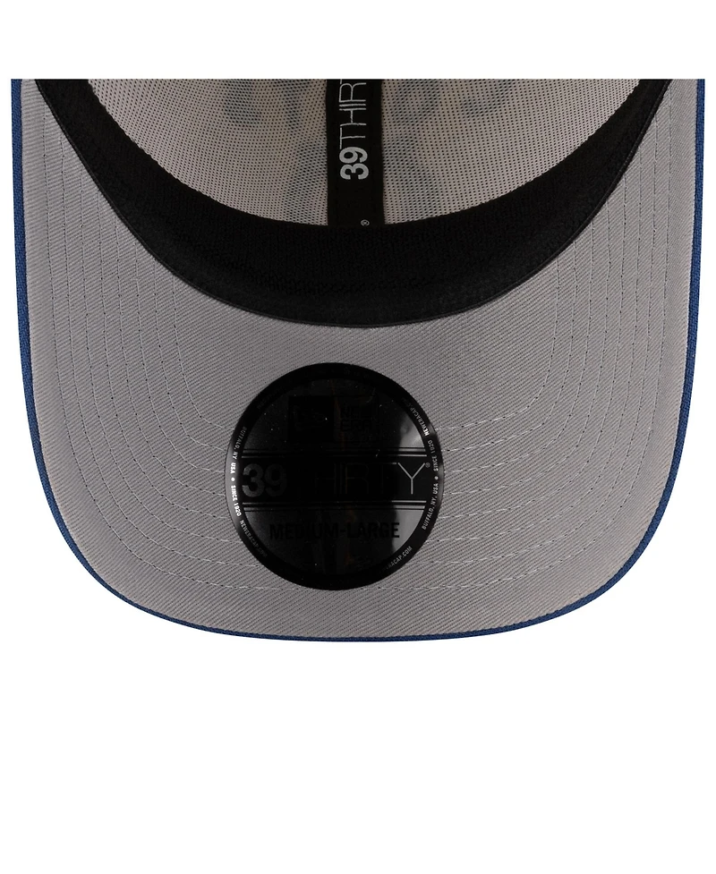 New Era Men's Cream/Royal Indianapolis Colts 2025 Nfl Draft 39THIRTY Flex Hat