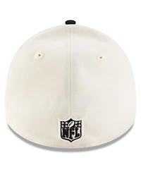 New Era Men's Cream/Black Orleans Saints 2025 Nfl Draft 39THIRTY Flex Hat