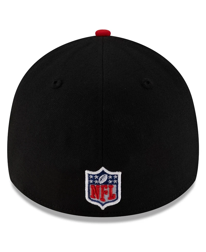New Era Men's Black/ Atlanta Falcons 2025 Nfl Draft 39THIRTY Flex Hat