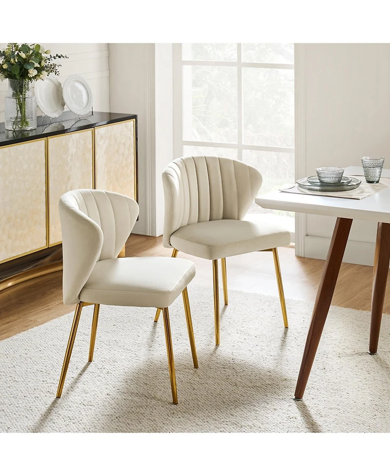 Modern Milia Dining Chair Set of 2