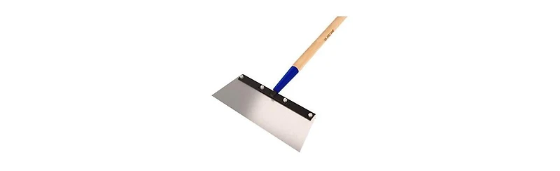 Bon 15-361 Floor Scraper - Steel Blade - 14-inch - 60-inch Wood Handle