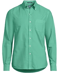 Lands' End Men's Traditional Fit Sail Rigger Oxford Shirt