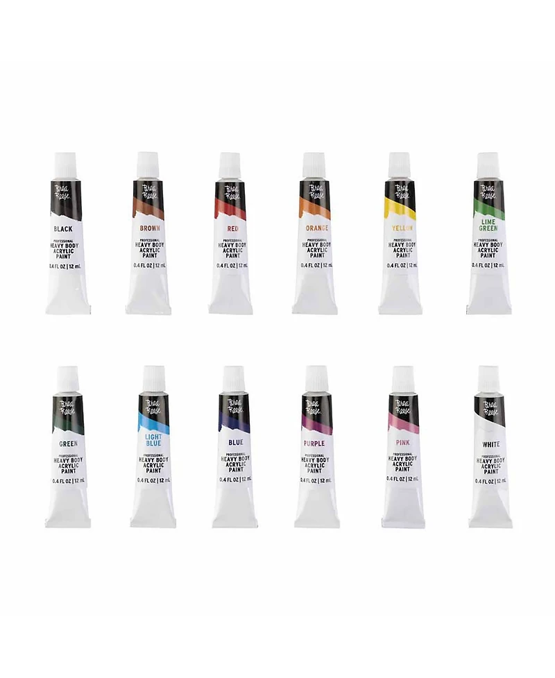 Professional Heavy Body Acrylics: Classic Colors