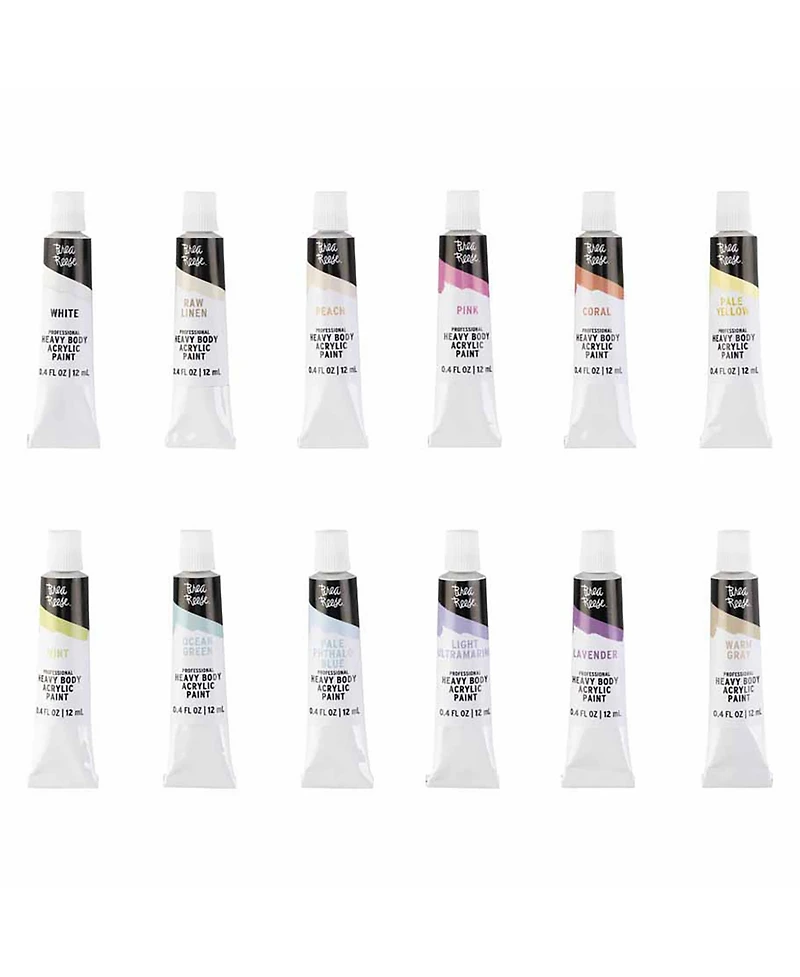 Professional Heavy Body Acrylics: Pastel