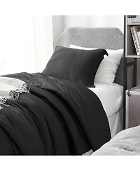 Cold Black Night - Coma Inducer Oversized Comforter Set - Black,Twin Xl