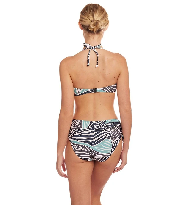 Forever 21 Water Print Bandeau Bikini Top Arden Fair
