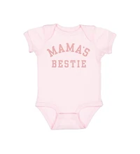 Sweet Wink Baby Girls Mama's Bestie Short Sleeve Bodysuit