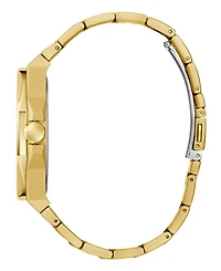Guess Men's Analog Gold-Tone Stainless Steel Watch, 42mm