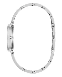 Guess Women's Analog Silver-Tone Stainless Steel Watch, 30mm