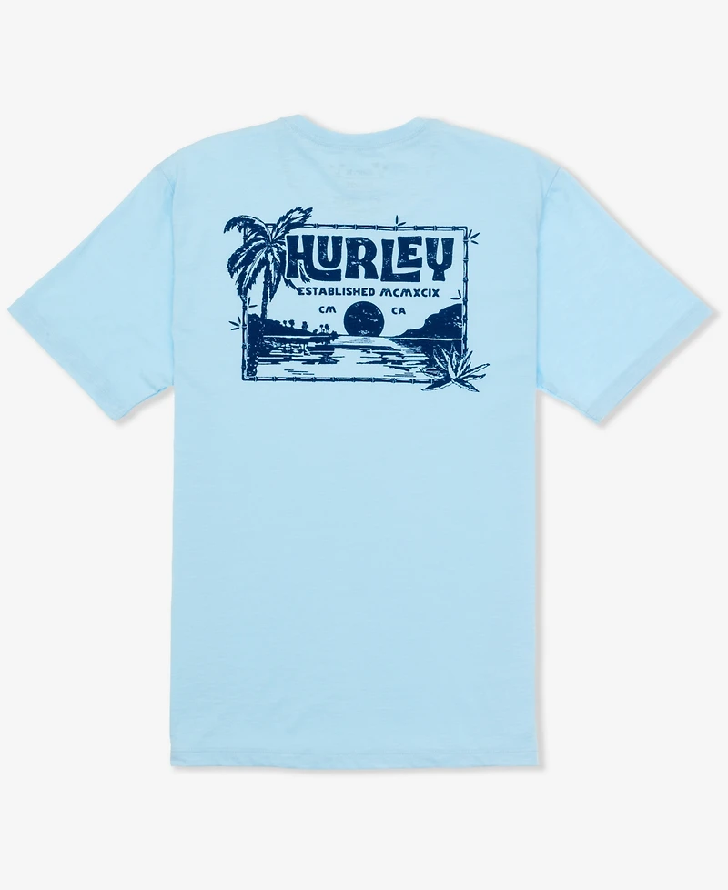 Hurley Men's Island Vibes Slub Short Sleeve T-Shirt