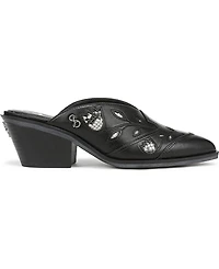 Sam and Libby Women's Floren Western Block Heel Mules