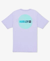 Hurley Men's Circle Gradient Short Sleeve T-Shirt