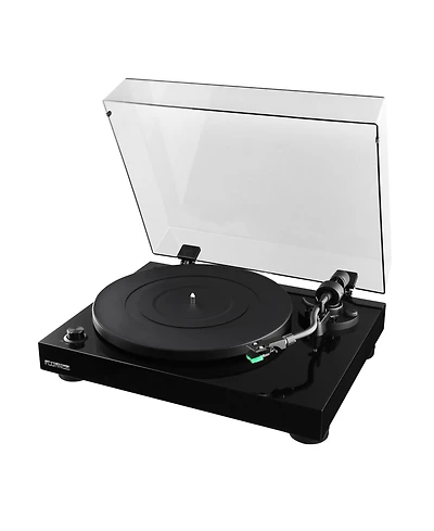 Fluance RT81 Elite High Fidelity Vinyl Turntable Record Player with Audio Technica AT95E Cartridge, Belt Drive, Built-in Preamp, Adjustable Counterwei