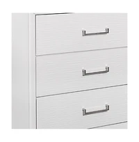 Modern 6-Drawer Chest for Bedroom Closet or Guest Room