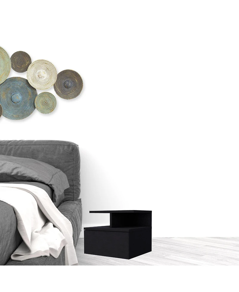 1-Drawer Nightstand with Integrated Tech Features