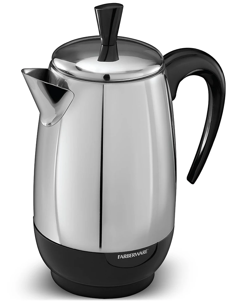 Farberware 8-Cup Stainless Steel Coffee Percolator