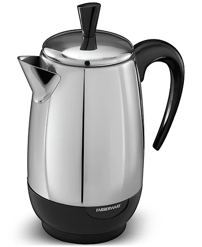 Farberware 8-Cup Stainless Steel Coffee Percolator