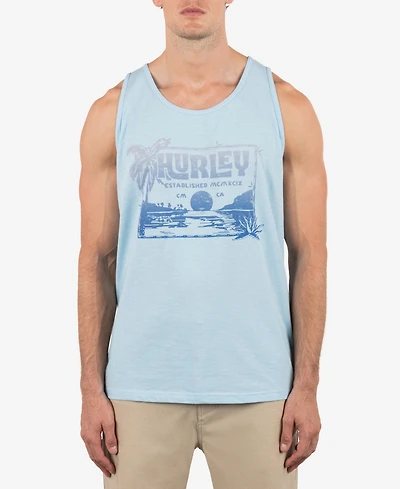 Hurley Men's Island Vibes Slub Tank Top