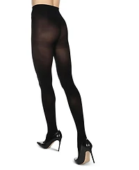 MeMoi Women's Perfectly Opaque Non-Control Top Nylon Tights Mo-311