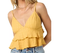 O'Neill Juniors' Chloey Sleeveless Flowy Tank Top
