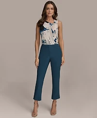 Donna Karan New York Petite Slim-Leg Ankle Pants