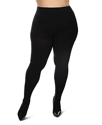 MeMoi Women's FirmFit Opaque 90 Denier Control Top Tights Mm-2892