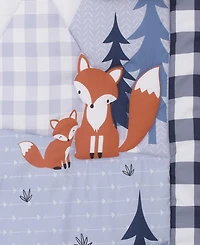 Little Love by NoJo National Park Buffalo Check 3-Pc. Quilt Set, Crib