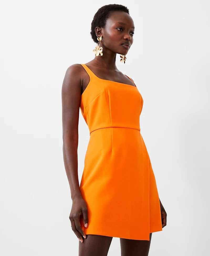 French Connection Women's Whisper Crossover Mini Dress