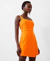 French Connection Women's Whisper Crossover Mini Dress