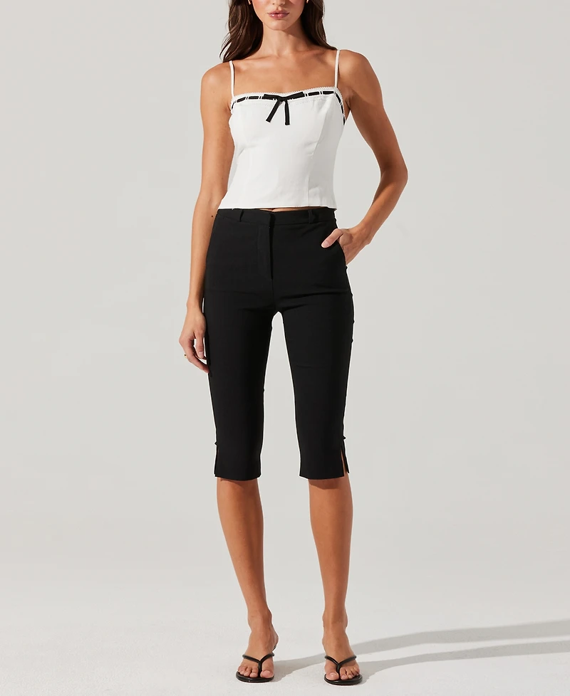 Astr the Label Women's Paiton Bow Top