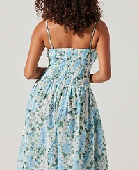 Astr the Label Women's Capria Pleated Midi Dress