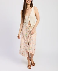En Saison Women's Mia Midi Skirt