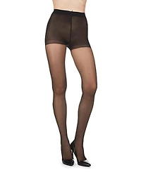 MeMoi Women's Control Top Pantyhose with Backseam Cuban Heels Mm-618