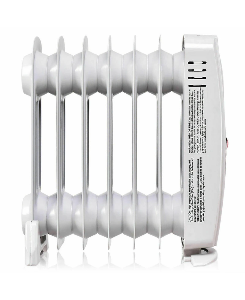 Gymax 700W Oil Filled Space Heater Radiator w/ Adjustable Thermostat Home Office