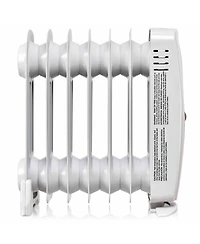 Gymax 700W Oil Filled Space Heater Radiator w/ Adjustable Thermostat Home Office