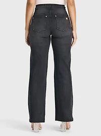 Freddy Women's High-Rise Shaping Wide Leg Jeans