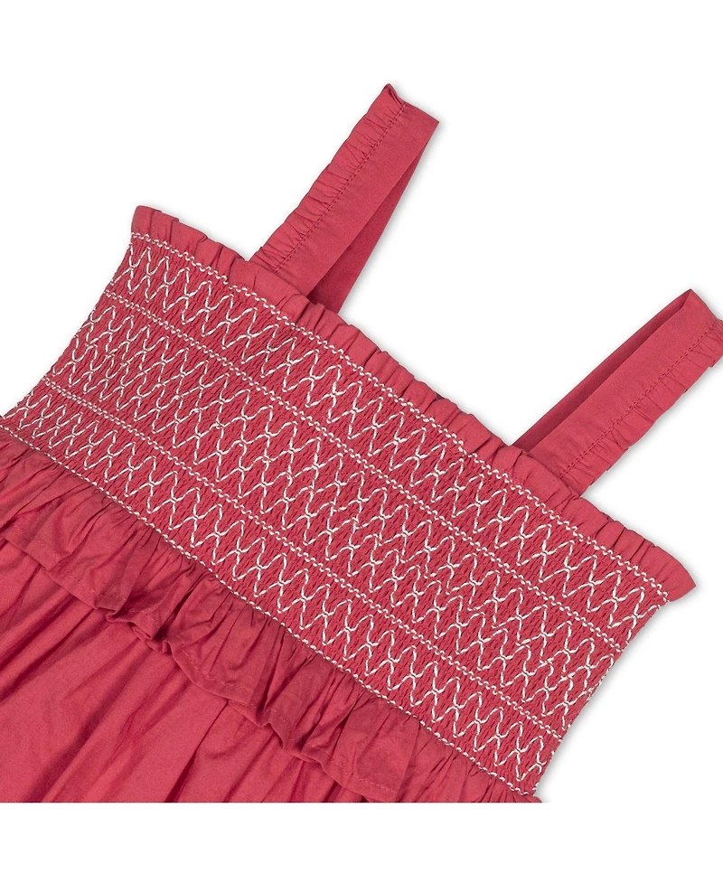 Hope & Henry Toddler Girls Sleeveless Smocked Sundress
