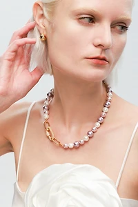 Sparkling Star Drop Shape Studs