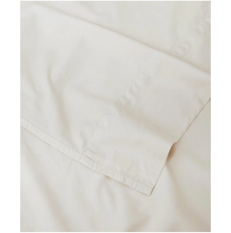Organic Cotton Room Service Sateen Flat Sheet - California King
