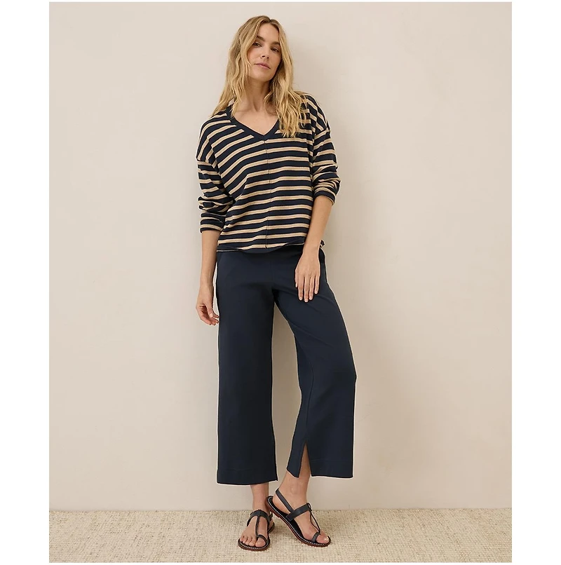 Pact Women's Organic Cotton Airplane Wide Leg Pant - 26" Inseam