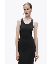 Nocturne Women's Printed Detail Midi Dress