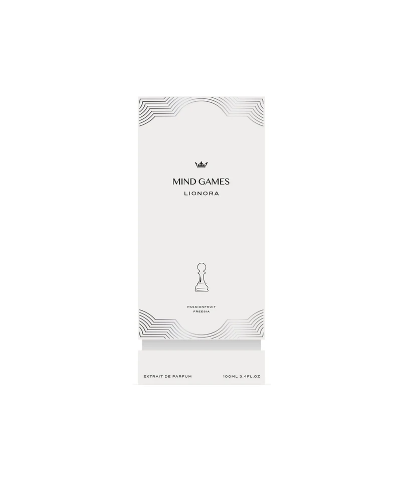 Mind Games Lionora - Luxury Perfume with Notes of Ginger Madagascar, Apricot Skin & Sandalwood - Elegant Extrait de Parfum for Women & Men