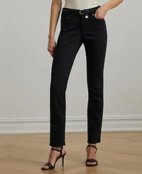 Lauren Ralph Mid-Rise Straight Jean, Regular and Short Lengths