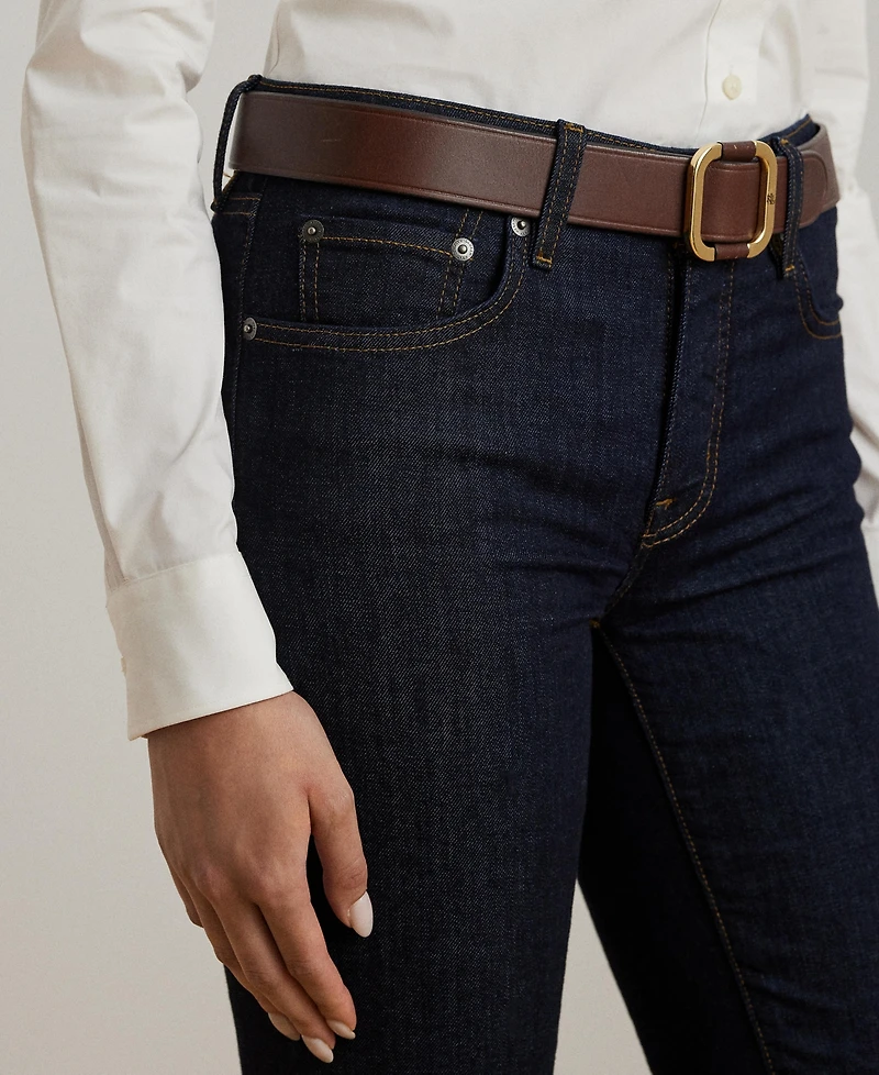 Lauren Ralph Mid-Rise Straight Jean, Regular and Short Lengths