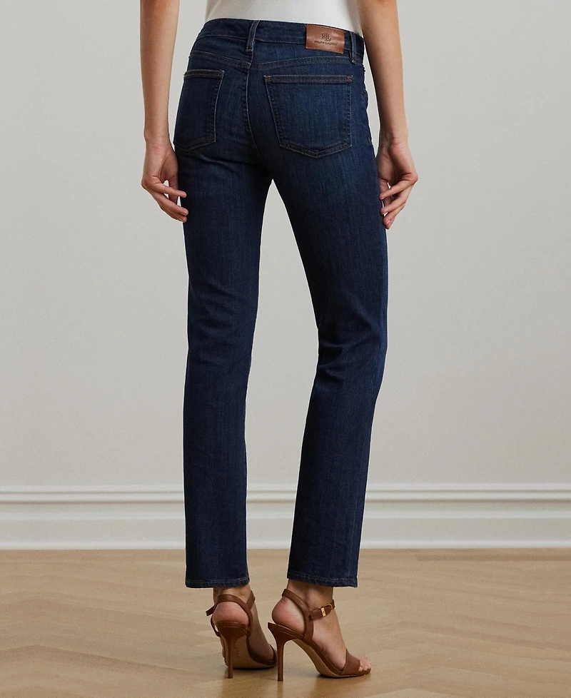 Lauren Ralph Mid-Rise Straight Jean, Regular and Short Lengths
