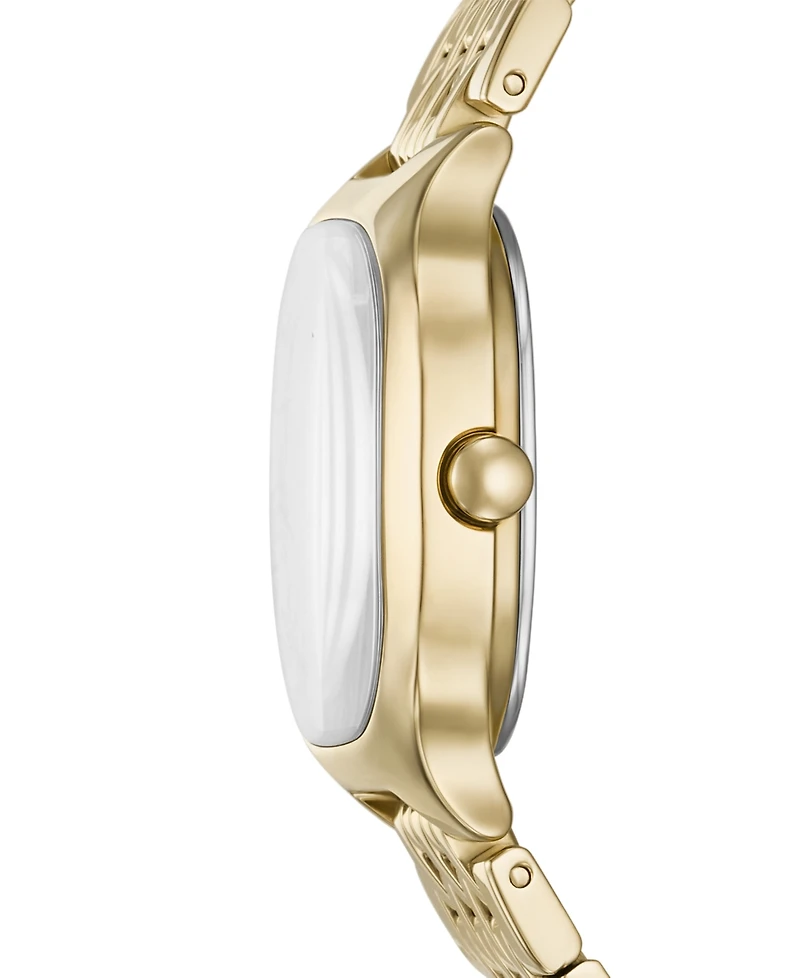 Skagen Women's Mellem Lille Quartz Three-Hand Gold Stainless Steel Watch, 28mm
